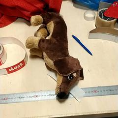 Tekkel knuffel, segundo informou IKEA Zwolle usando iLost