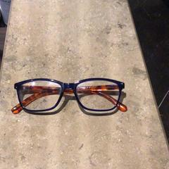 Bril Blauw en bruin, zoals gemeld door Van der Valk Hotel Zwolle met iLost