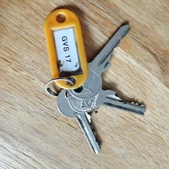 Sleutelbos, drie sleutels, ako bolo nahlásené iLost