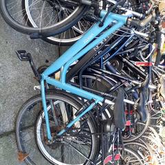 Damesfiets villet, zoals gemeld door Stadswerk072 met iLost