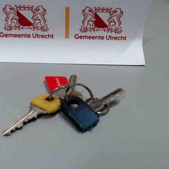 Chave, como reportado por Gemeente Utrecht utilizando o iLost