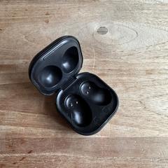 Zwarte earbuds oplaadcase, som rapporterats till iLost