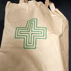 Sack - papieren appotheek tas, gemeldet von Centraal magazijn über iLost