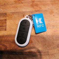 FK NFC transponder, jak bylo nahlášeno na iLost