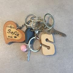Sleutels met sleutelhanger naam Sofia an iLost gemeldet