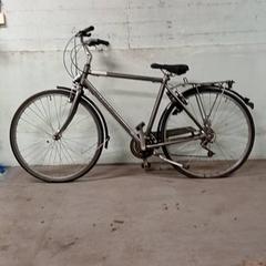 Férfi kerékpár Kettler Alu-Rad Donker zilver, amint azt Fietsdepot Hasselt az iLost segítségével jelentette.