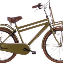 Kinderfiets Spirit Cargo leger groen an iLost gemeldet