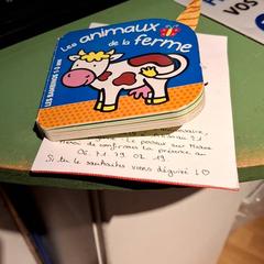 كتاب أطفال، كما تم الإبلاغ عنه بواسطة IKEA Villiers-sur-Marne عبر iLost