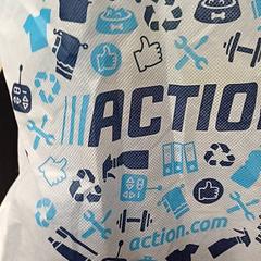 Actiontas, zoals gemeld door Qbuzz GD Groningen Peizerweg met iLost