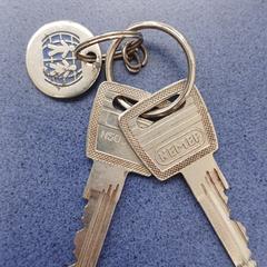 Sleutels in Wageningen, som rapportert til iLost