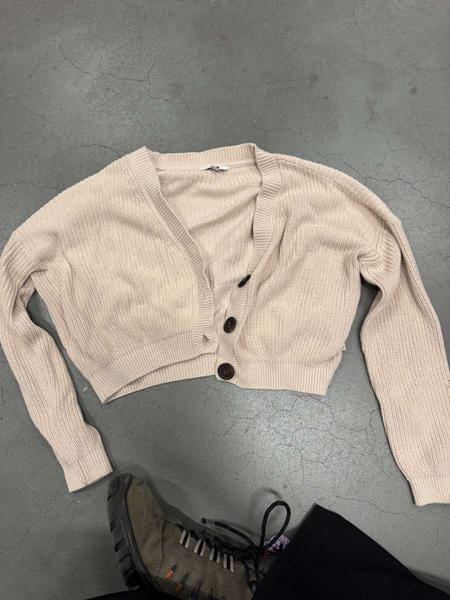 Vestje Gebreid, Beige