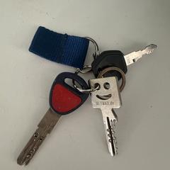 Sleutels met smiley op sleutel, segons s'ha informat a iLost