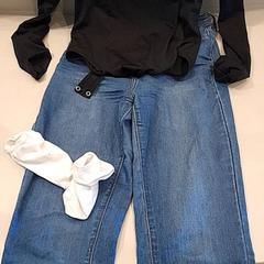 Calças de ganga, Camisa & Meias Black, grey, white, como reportado por Van der Valk Hotel Schiphol utilizando o iLost