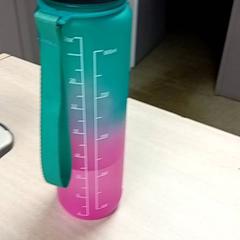 Trinkflasche Groen/ roze, gemeldet von Centraal magazijn über iLost