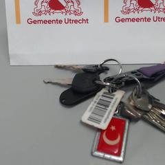 Brelok do kluczy, zgłoszono przez Gemeente Utrecht przy użyciu iLost