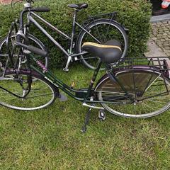 Bizikleta Batavus zwart-donkergroen, gisa salatu by Gemeente Zonhoven iLost erabiliz