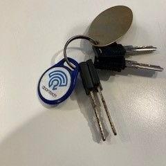 Portachiavi doomteck, come riportato da Gemeente Meierijstad utilizzando iLost