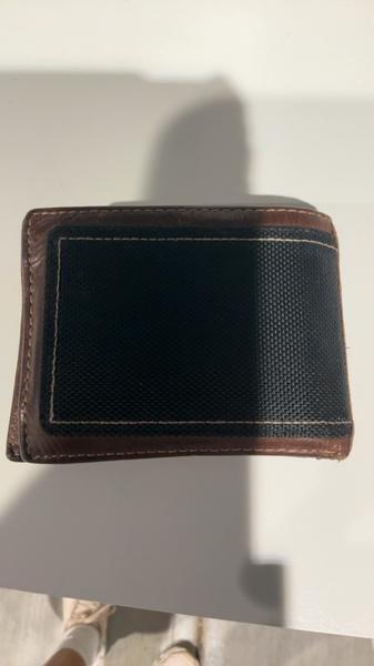 Tas Carhartt, brown leather wallet