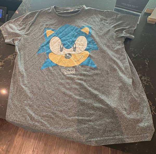 T shirt Grijs T-shirt met logo