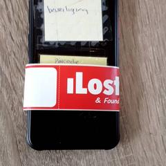 Mobilní telefon Zwart Samsung, jak nahlášeno EBS Tramplein pomocí iLost