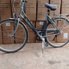 Emakumeen bizikleta Gazelle Grijs-Blauw, gisa salatu by Fietsdepot Hasselt iLost erabiliz