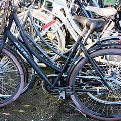 Bicicleta de senhora Altec Zwart, como reportado por Stadswerk072 utilizando o iLost