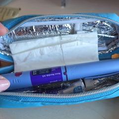 Fodral met injectienaald, rapporterat av Haaglanden Medisch Centrum med iLost