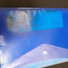 Kuvertväska bleue, rapporterat av TCL med iLost