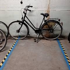 Kvinners sykkel Sparta Donkerbruin, som rapportert av Fietsdepot Hasselt ved bruk av iLost