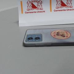 Telefon komórkowy Motorola blauw, zgłoszono przez Gemeente Utrecht przy użyciu iLost