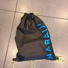 Bolsa de ximnasia zwart, segundo informou Regio West-Vlaanderen usando iLost