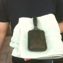 Pincel & Toalla, segundo informou MEININGER Hotel Vienna Downtown Franz usando iLost