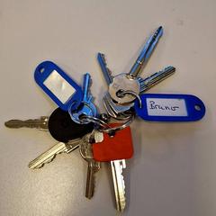 Kulcsok, amint azt Vrije Universiteit Amsterdam az iLost segítségével jelentette.