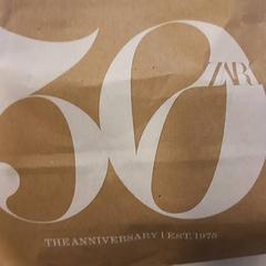 Bolsa de papel Zara, ha sido reportado por Arriva Limburg Noord con iLost