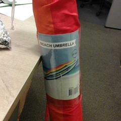 Parasol, as reported by RRReis Trein Amersfoort / Ede-Wageningen using iLost
