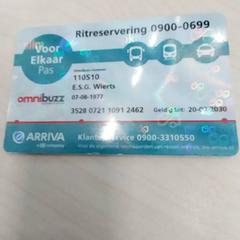 Voor elkaar pas Wierts, gisa salatu by Arriva Limburg Zuid iLost erabiliz