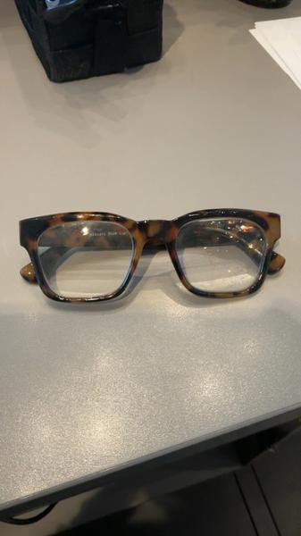 Glasses Dark brown and black glasses