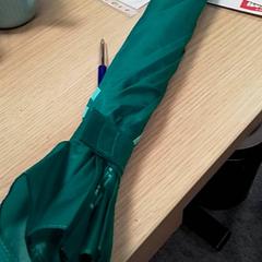 Regenschirm Groen, gemeldet von Qbuzz Fryslân über iLost