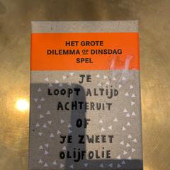 Jostailua Het grote dilemma op dinsdag spel, gisa salatu by Van der Valk Hotel Amsterdam-Amstel iLost erabiliz