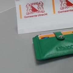 Carteira Schrieken, segundo informou Gemeente Utrecht usando iLost