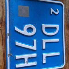 Nummerbord  brommer, ako bolo nahlásené iLost