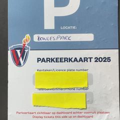 Ticket de aparcamento, segundo informou Burgers' Zoo usando iLost