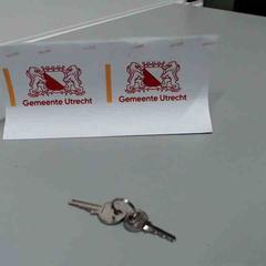鍵 がiLostで Gemeente Utrecht によって報告されました