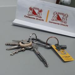 Sleutels, zoals gemeld door Gemeente Utrecht met iLost