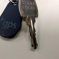 Key - euro lock en GPS butom., as reported by Centraal magazijn using iLost