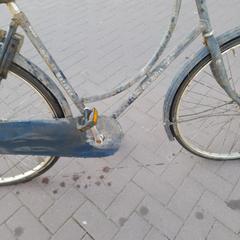 دراجة نسائية Old Dutch Blauw، كما تم الإبلاغ عنه بواسطة Fietsendepot Weert عبر iLost