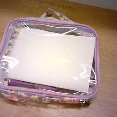 Påse doorschijnend roze,, rapporterat av Bobbejaanland med iLost