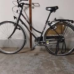 Bicicleta feminina Norta Zwart, segundo informou Fietsdepot Hasselt usando iLost