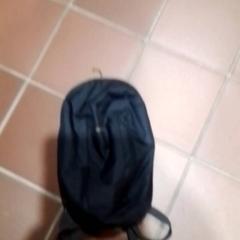 Sac à dos Blauwe rugzak met bruine rits, a été signalé par Apenheul utilisant iLost