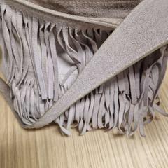 Handtas beige suede, gisa salatu by IKEA Hengelo iLost erabiliz